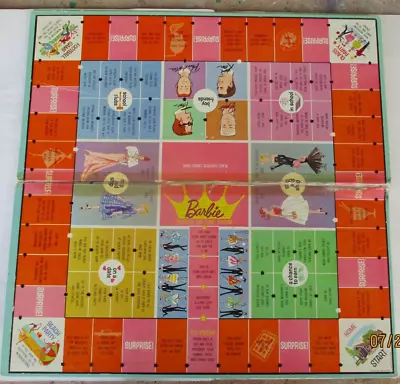 Buy Original 1961 Barbie 'queen Of The Prom' Game Board *real Deal*not A Reproductio • 7.76£