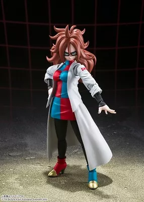 Buy Bandai S.H.Figuarts Dragon Ball Fighterz Android 21 White Jacket Coat • 121.85£