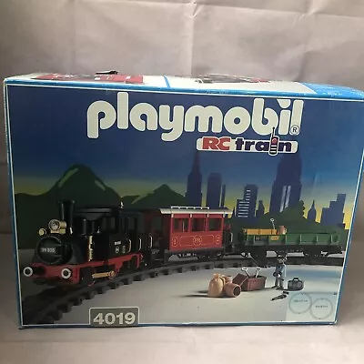 Buy Vintage Playmobil RC Steam Train Set 4019 4385 Boxed Good Condtion No Battery • 349.99£