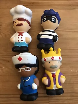 Buy Fisher Price Little People Toy Figures Bundle X4 Chef King Robber Doctor • 12£