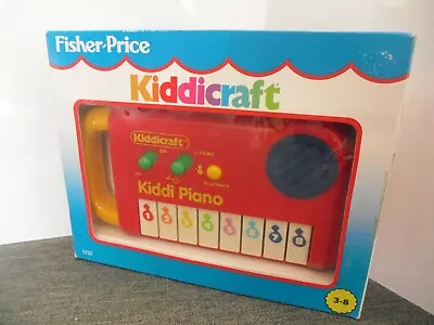 Buy Vintage Fisher Price - Kiddicraft Kiddi Piano Musical Toy - Boxed - 1991 • 7.50£