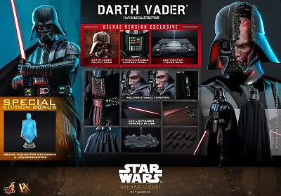 Buy Dpd Express Hot Toys 1/6 Star Wars: Obi-wan Kenobi Dx28b Darth Vader Exclusive • 453.99£