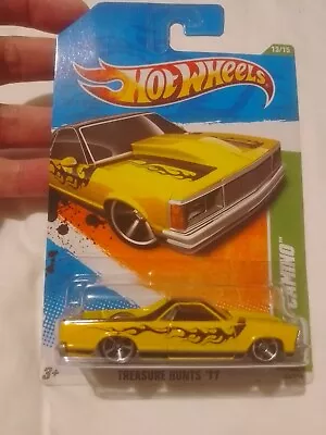 Buy Hot Wheels 2011 Treasure Hunt '80 Chevy El Camino Yellow #63/244 C25 • 9.99£