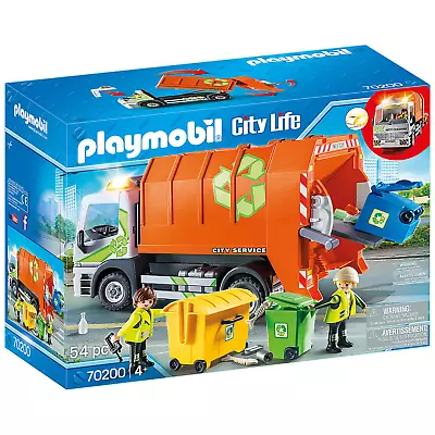 Buy PLAYMOBIL CITY LIFE RECYCLING TRUCK (70200) - Minor Damaged Box • 41.64£