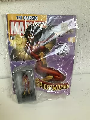 Buy Marvel Classic Lead Statue Figure Collection SPIDER-WOMAN + Magazine • 13.49£