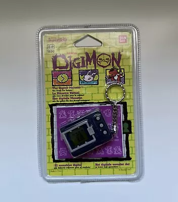 Buy BRAND NEW - Tamagotchi Digimon V-Pet Version 1 Blue Grey 1997 - ENGLISH • 175£