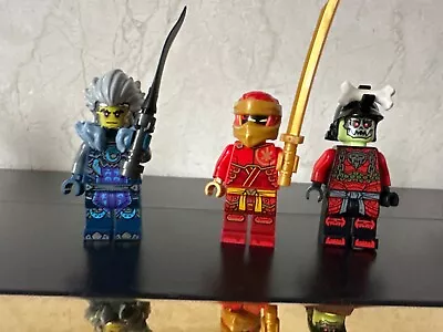 Buy Ninjago Lego Mini Figures Set Of 3  • 5.50£