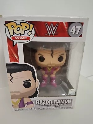 Buy New Wwe Wrestling Razor Ramon Funko Pop! Figure #47 Worn Box • 4.99£