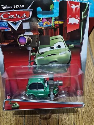 Buy Disney Pixar Mattel CARS Diecast Character 'DASH' BOARDMAN 'LE RAPIDE' CAMERA 🌟 • 9.99£