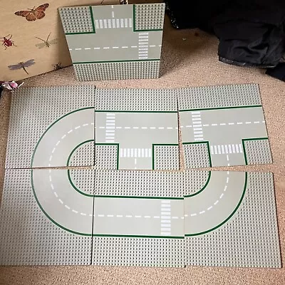 Buy Lego Vintage Grey Road Base Plates X 4 Lot D • 6.99£