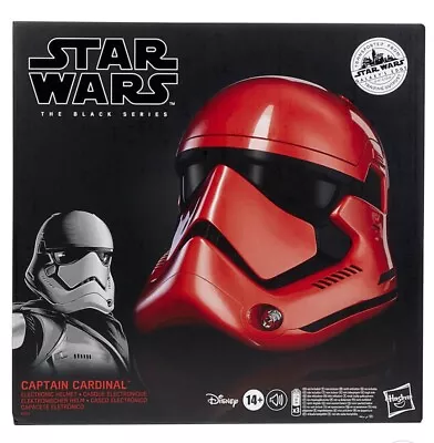Buy Star Wars Black Series Galaxy's Edge Captain Cardinal Electronic Helmet Replica • 109.99£