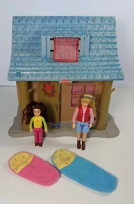 Buy Fisher Price Loving Family Camping Cabin Vintage • 12.99£