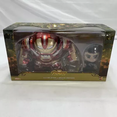 Buy Used Unopened Hottoys Cosbaby Hulkbuster Bruce Banner Collectible Set Figure Ave • 136.39£