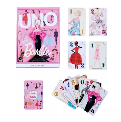 Buy UNO Canvas Barbie Fashion Model Collection Deck *LTD ED & FREE SHIPPING* • 49.99£