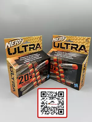 Buy 2 X Nerf Ultra - 20 Darts - Hasbro - Refill Pack - New, Unopened In Original Packaging • 20.22£