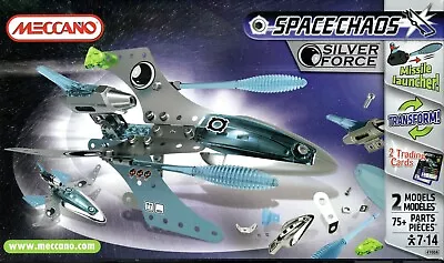 Buy Meccano Space Chaos Silver Force 4100A • 9.50£