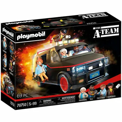 Buy Playmobil 70750 The A-Team Van & Figures • 49.99£