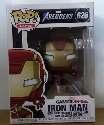 Buy Funko Pop Vinyl #626 Iron Man - Marvel Avengers Gamerverse • 7.99£