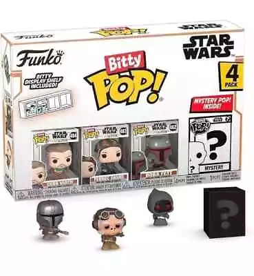 Buy Funko Bitty Pop! The Mandalorian Mini Collectible Toys 4-Pack • 12.39£