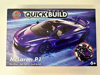 Buy AIRFIX Quickbuild Lego McLaren P1 Purple Car Model Kit Purple NEW • 25£