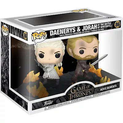 Buy Game Of Thrones Daenerys & Jorah Battle Of Winterfell Funko Pop! Vinyl 86 • 19.99£