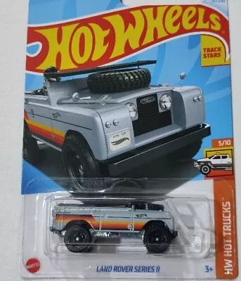 Buy Hot Wheels Land Rover Series 2 Grey Hotwheels USA Long Card 2024 HTC32 NEW MINT! • 7.99£