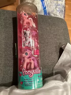 Rare ~ My Little Pony ~ Ponyville 2006 Toys r Us Exclusive Set of 6  ~Unopened