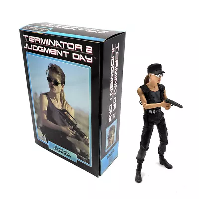 Buy NECA Sarah Terminator Figure 2 Judgment Day T-800 Sarah Connor Action Figure • 27.99£