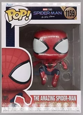 Buy #1159 The Amazing Spider-Man Marvel No Way Home Funko POP With POP Protector • 21.99£