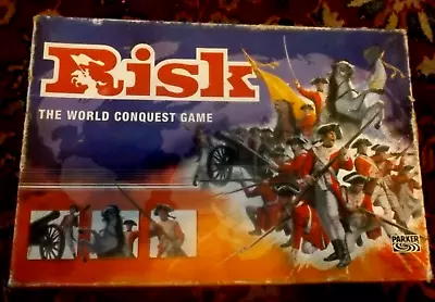 Buy Risk Board Game, 2004 Hasbro & Parker, The World Conquest Edition, Strategy, VGC • 5£