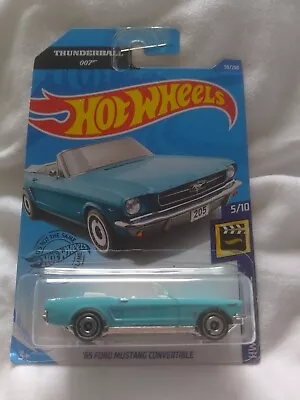Buy Hot Wheels 65 Ford Mustang From James Bond 007 Thunderball HW Screen Time 5/10 • 5.99£