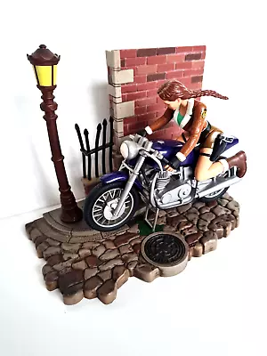 Buy NECA Playmates Figure Diorama TOMB RAIDER Lara Croft Biker Lara Motorcycle Bike RARE • 80.92£