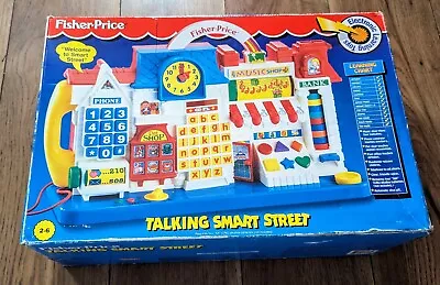Buy Talking Smart Street - Fisher Price (1995) Vintage Toy - Tested & Fully Working • 124.99£