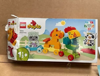 Buy LEGO DUPLO My First Animal Train Nature Toy 10412 (19 Pieces) • 11.99£