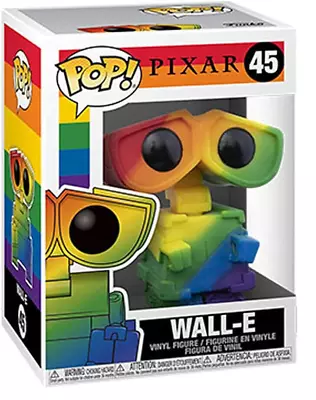 Buy Pride Rainbow Wall-E Pixar POP! Disney #45Vinyl Figure Funko • 25.42£
