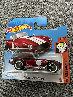 Buy Hot Wheels Shelby Cobra 427 S/C Super Treasure Hunt Short Card STH • 65£