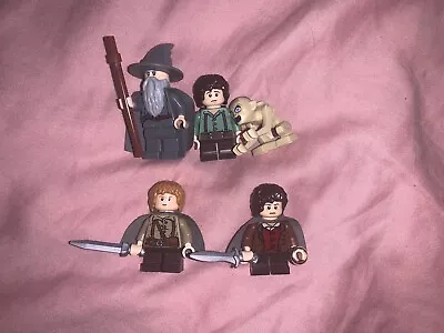 Buy Lego Lord Of The Rings Minifigures Bundle - Gandalf, Frodo, Samwise And Gollum • 10.51£