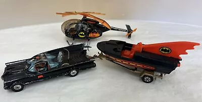 Buy Corgi Vintage Batman Diecast Set (Batmobile, Trailer, Boat And Helicopter) • 29£
