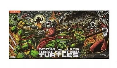 Buy NECA 7  Scale Action Set TMNT Teenage Mutant Ninja Turtles 4 PACK Mirage Comics • 154.99£