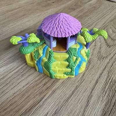 Buy Vintage 2000 Mattel Polly Pocket Tropical Pets Jungle Hut Micro Playset Toy • 20£