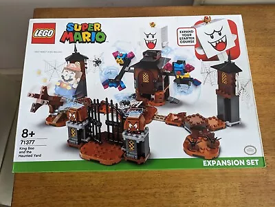 Buy LEGO 71377 Super Mario King Boo And The Haunted Yard Expansion Brand New Sealed • 39.99£