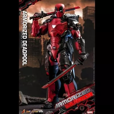 Buy -=]HOT TOYS - Marvel: Armorized Deadpool 1:6 Scale Figure [=- • 310.27£