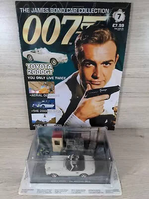 Buy Eaglemoss James Bond 007 Car - Toyota 2000GT - 1:43 Scale + Magazine #7 • 19.95£