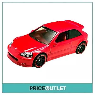 Buy Hot Wheels Red Edition - '99 Honda Civic Type R (EK9) - Damaged Box • 49.99£