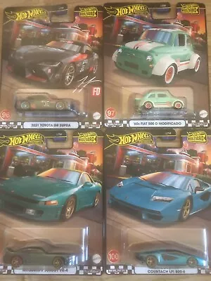 Buy Hot Wheels Premium Boulevard 96 , 97, 98 And 100 -  New Release - Free Postage • 31.90£