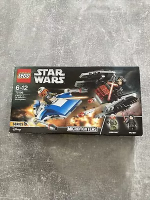 Buy 75196 Lego Star Wars - A-wing Vs Tie Silencer Microfighters • 25£