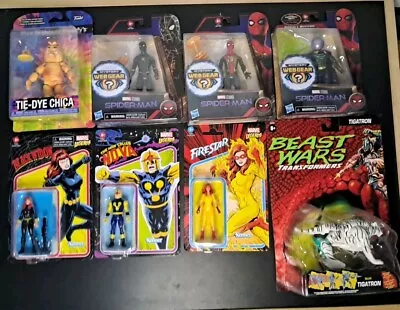 Buy Job Lot Of 6 New Toy Figures - Marvel Legends/Spiderman/Transformers (Free P&P) • 26£