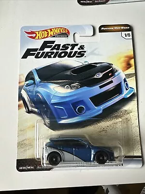 Buy Hot Wheels Premium Fast & Furious Subaru Impreza WRX STi Furious Off-Road #1/5  • 29£