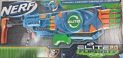 Buy NERF Elite 2.0 Flipshots Flip-16 Blaster With 16 Dart Barrels F2551 Playset • 17.99£