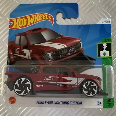 Buy Hot Wheels Ford F-150 Lightning Custom 1:64 Mattel Diecast (Red) • 3.50£